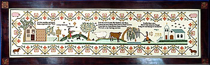 Country Life Sampler - Cross Stitch Pattern