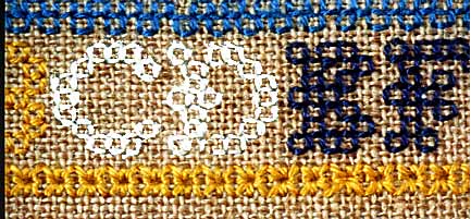 Elizabeth Topham 1727 - Cross Stitch Pattern