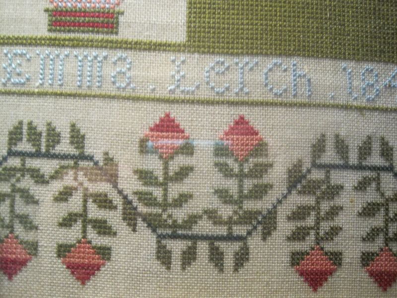 Emma Lerch 1843 - Cross Stitch Pattern
