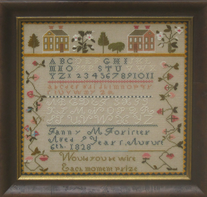Fanny M Forister 1828 - Cross Stitch Pattern