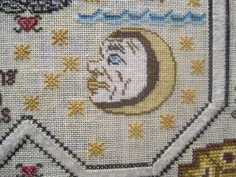 Four Angels Mourning Sampler - Cross Stitch Pattern