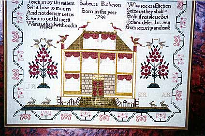 Isabella Robeson circa 1809 - Cross Stitch Pattern