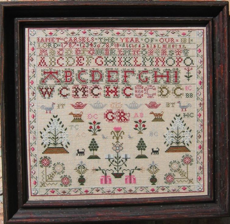 Janet Carsels 1787 - Cross Stitch Pattern