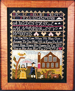 Jenny Bean 1794 - Cross Stitch Pattern
