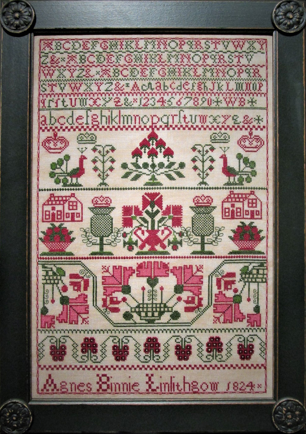 Agnes Binnie 1824 - Cross Stitch Pattern