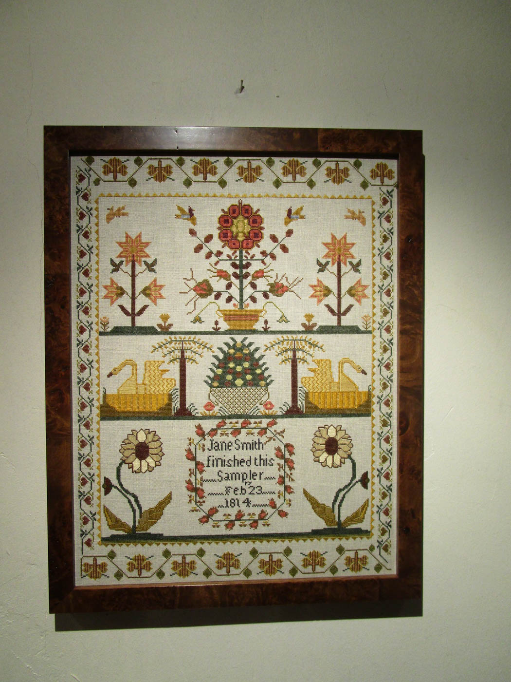 Jane Smith 1814 - Cross Stitch Pattern