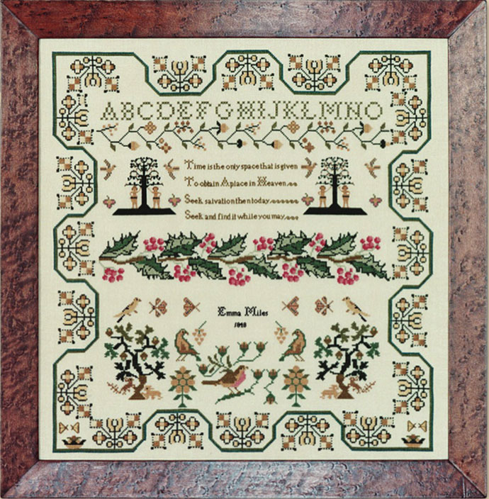 Emma Miles 1848 - Cross Stitch Pattern