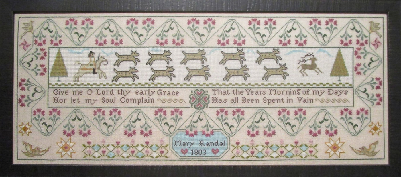 Mary Randal 1803 - Cross Stitch Pattern