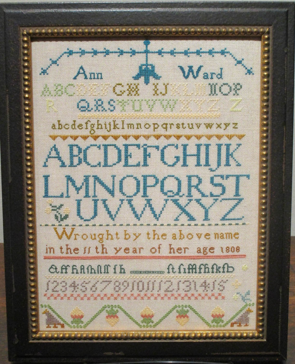 Ann Ward 1808 - Cross Stitch Pattern