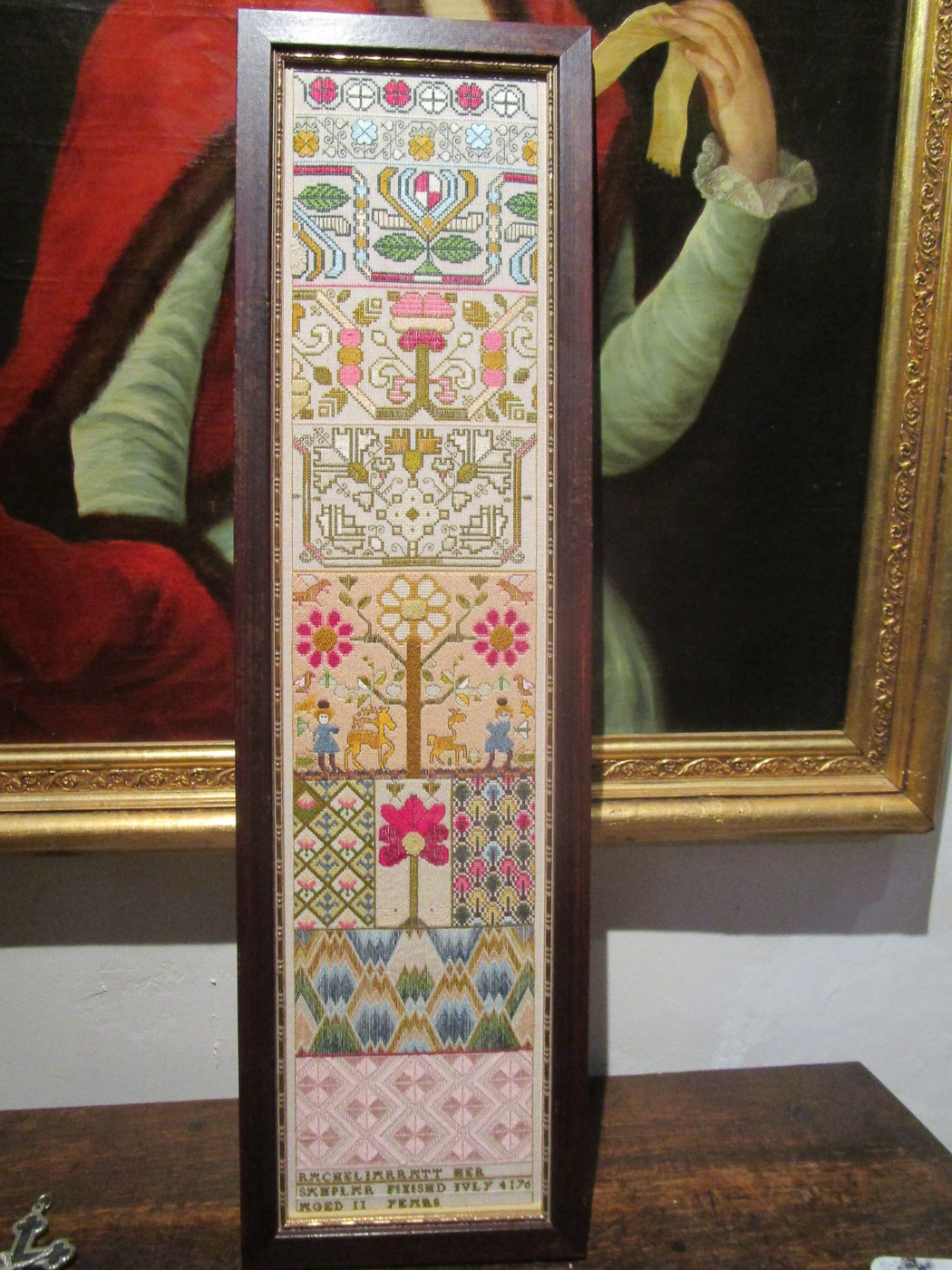 Rachel Jarratt circa 1760 - Cross Stitch Pattern
