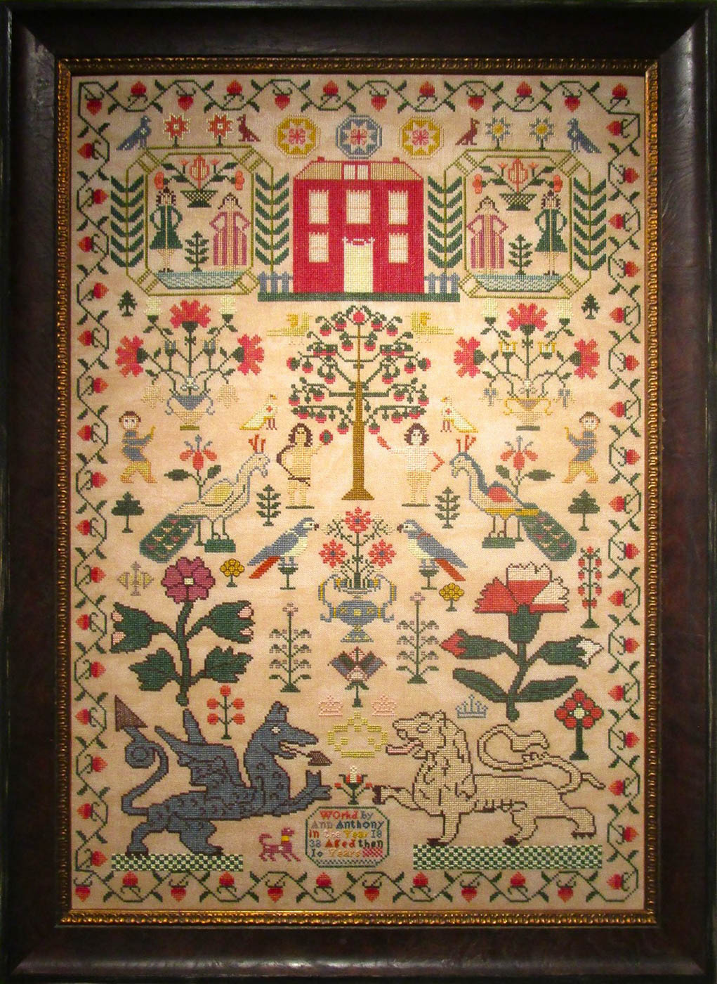 Ann Anthony 1838 - Cross Stitch Pattern