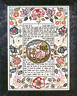 Sarah Brignell 1769 - Cross Stitch Pattern