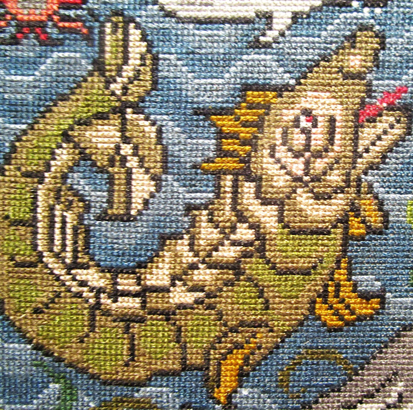 The Kraken and the Mermaid - Cross Stitch Pattern