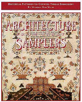 Architecture From Early Samplers - Cross Stitch Book