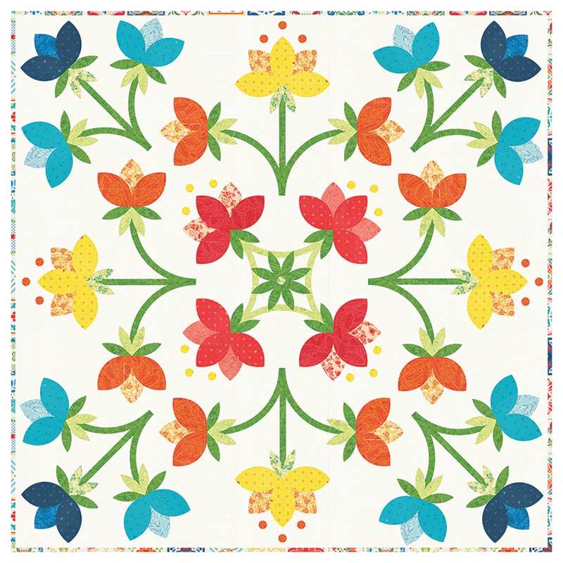 Talavera Tile - Quilt Pattern