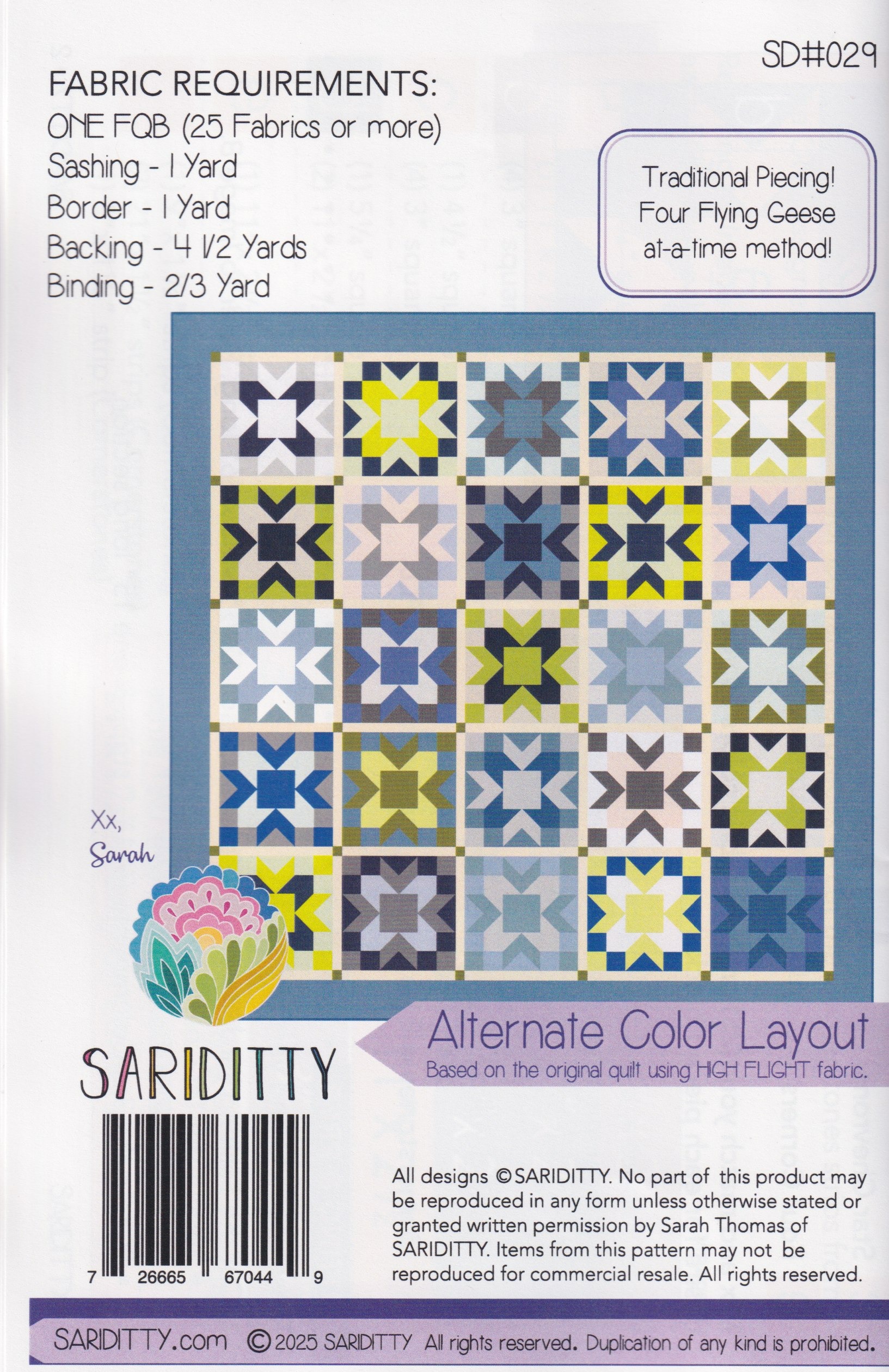 Waypoint - Quilt Pattern