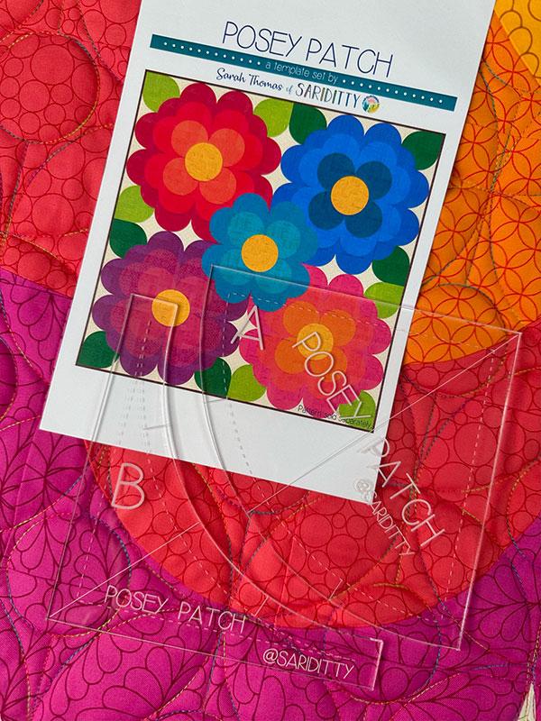 Posie Patch Quilt Template
