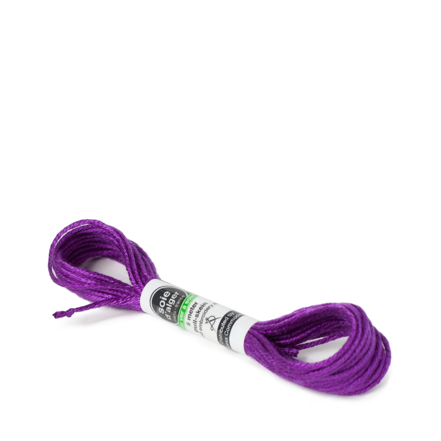Au Ver A Soie - Soie d'Alger - 1325 Violet Rouge