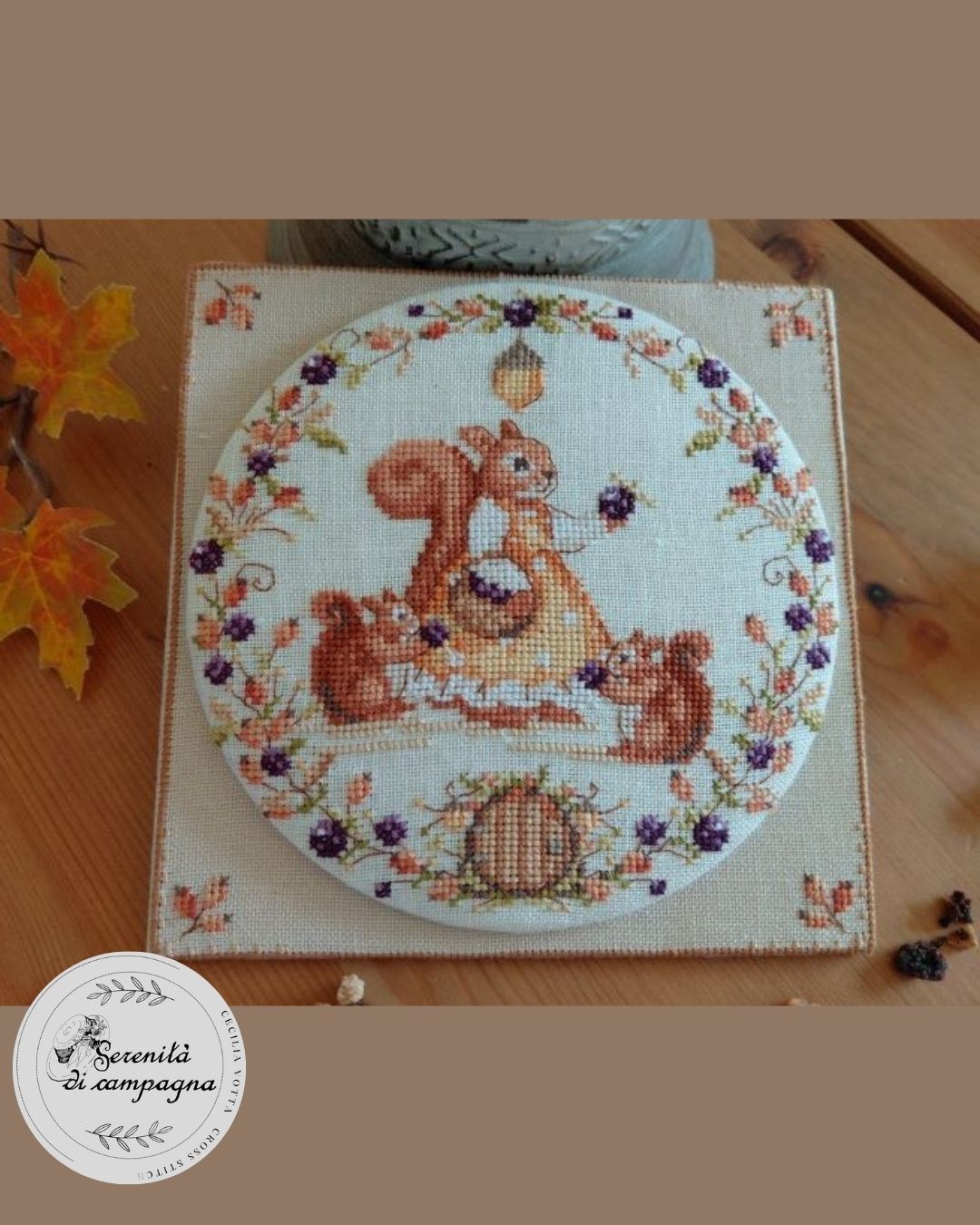 Giornata D'Autunno - Scoitalloi - Cross Stitch Pattern, zoomed in. Select this picture to zoom back out.
