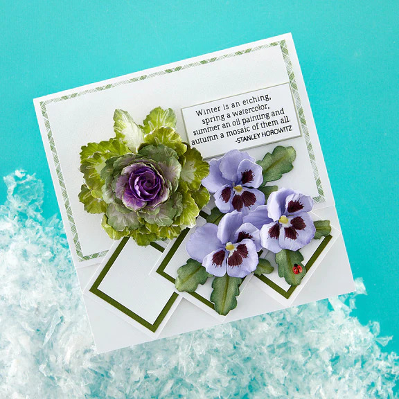 Ornamental Cabbage & Kale - Clear Stamp & Die  