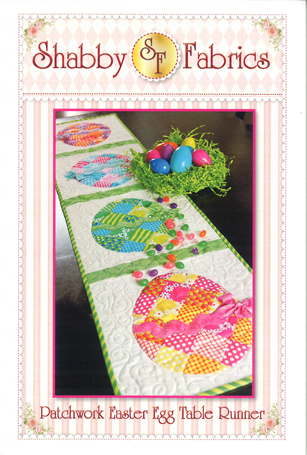 Patchwork Easter Egg Table Runner - Quilt Pattern