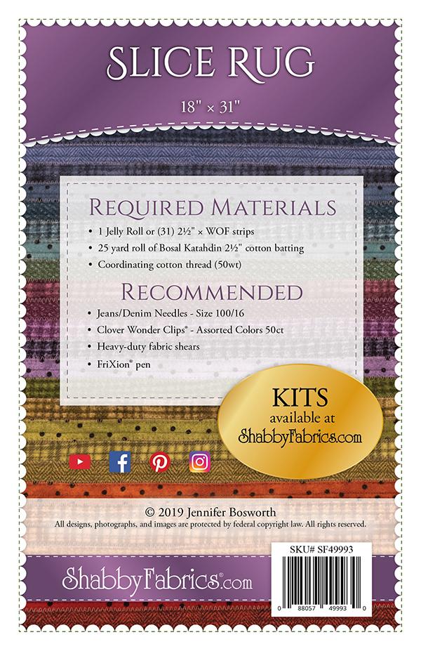 Slice Rug - Quilt Pattern