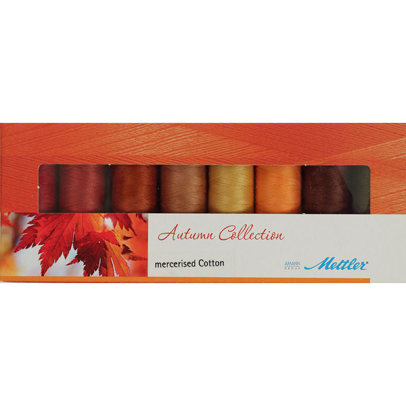 Silk Finish Thread Autumn Coll 8 Spls Autumn
