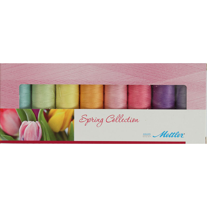 Silk Finish Thread Spring Coll 8 Spls Spring