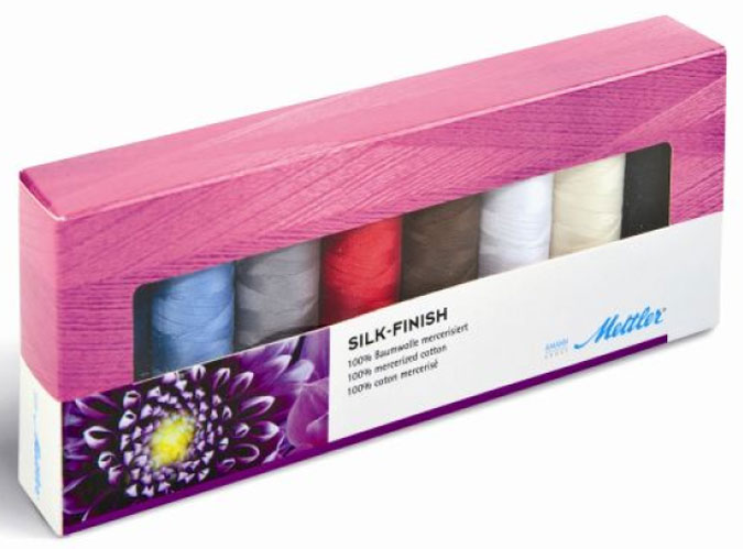 Silk Finish Thread 8spls Gift Set