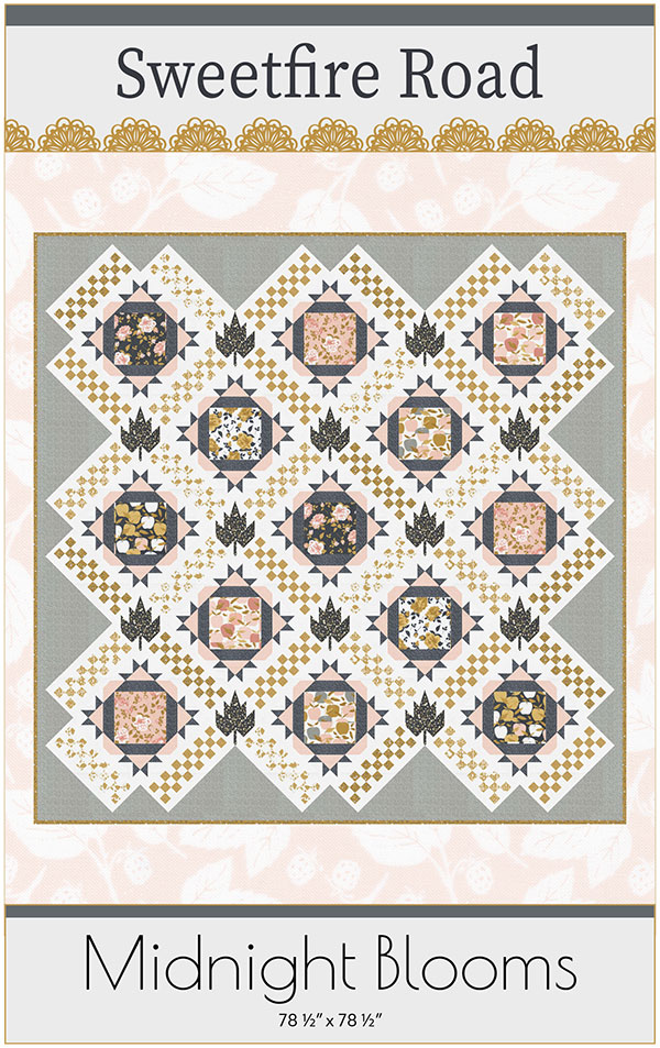 Midnight Blooms - Quilt Pattern