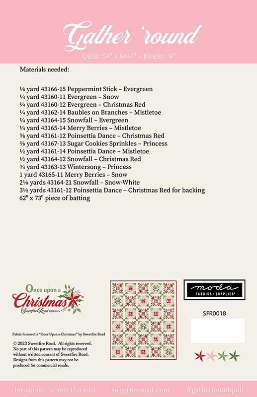 Gather 'round - Quilt Pattern