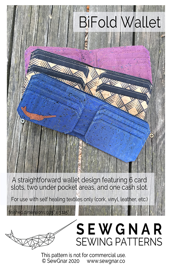Bifold Wallet - Sewing Pattern