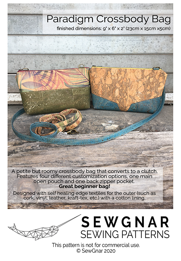 Paradigm Crossbody Bag - Sewing Pattern