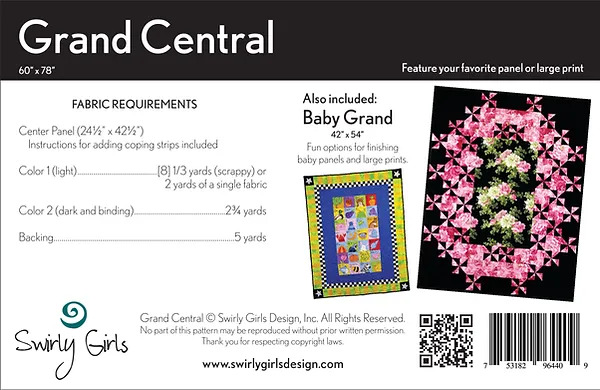 Grand Central - Quilt Pattern
