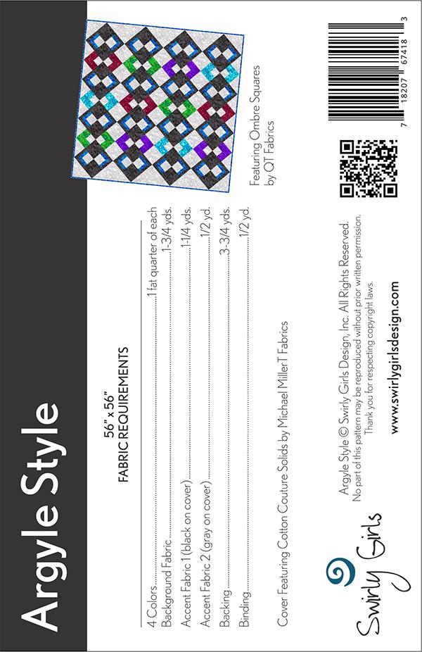 Argyle Style - Quilt Pattern