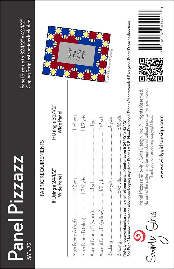 Panel Pizzazz - Quilt Pattern