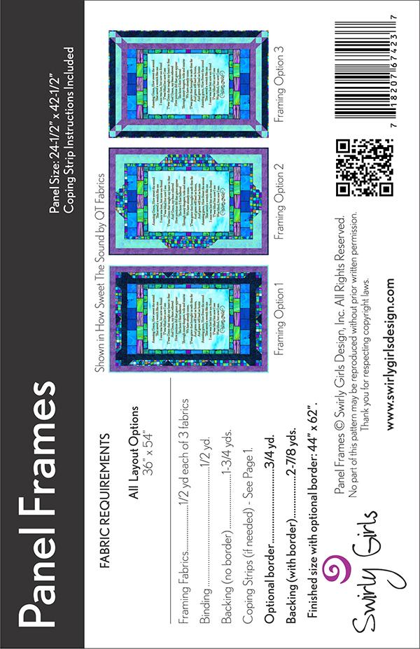 Panel Frames - Quilt Pattern