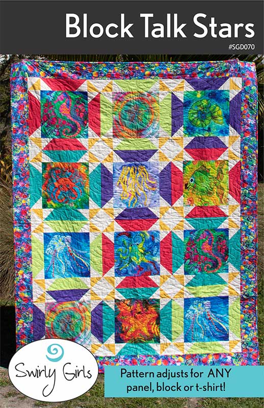 Block Talk Stars - Quilt Pattern