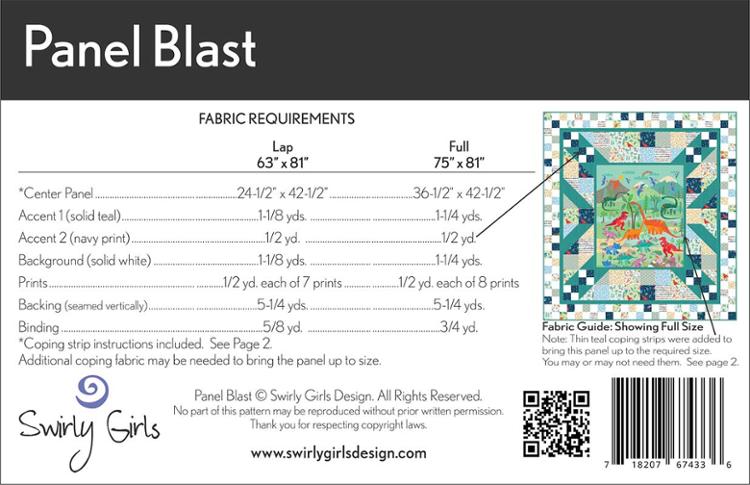 Panel Blast - Quilt Pattern