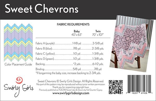 Sweet Chevrons - Quilt Pattern