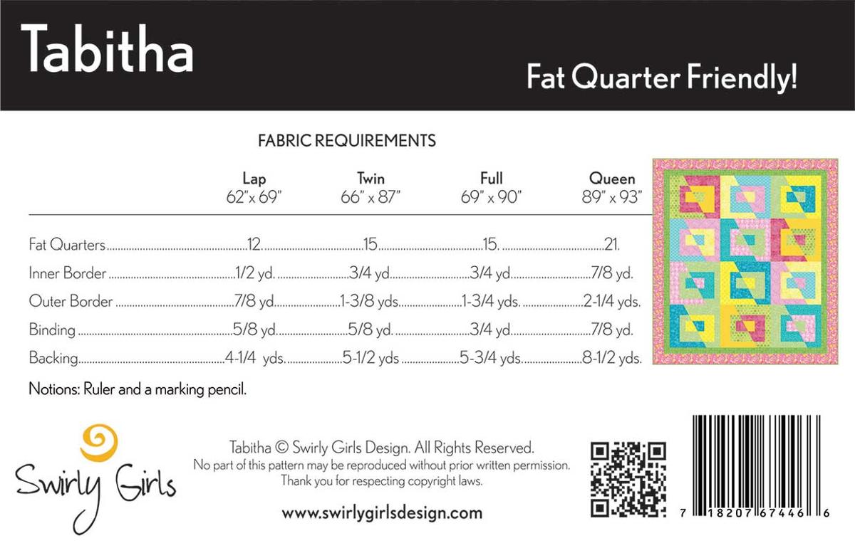 Tabitha - Quilt Pattern