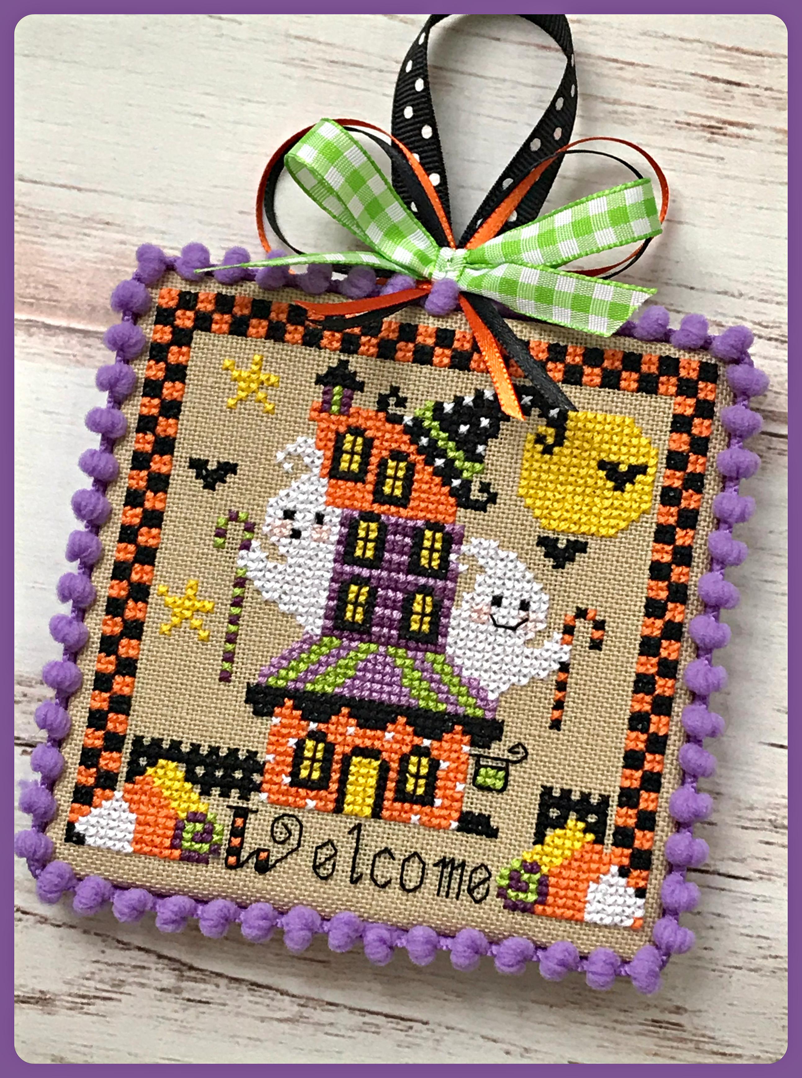 BOOville Inn - Halloween Cross Stitch Pattern