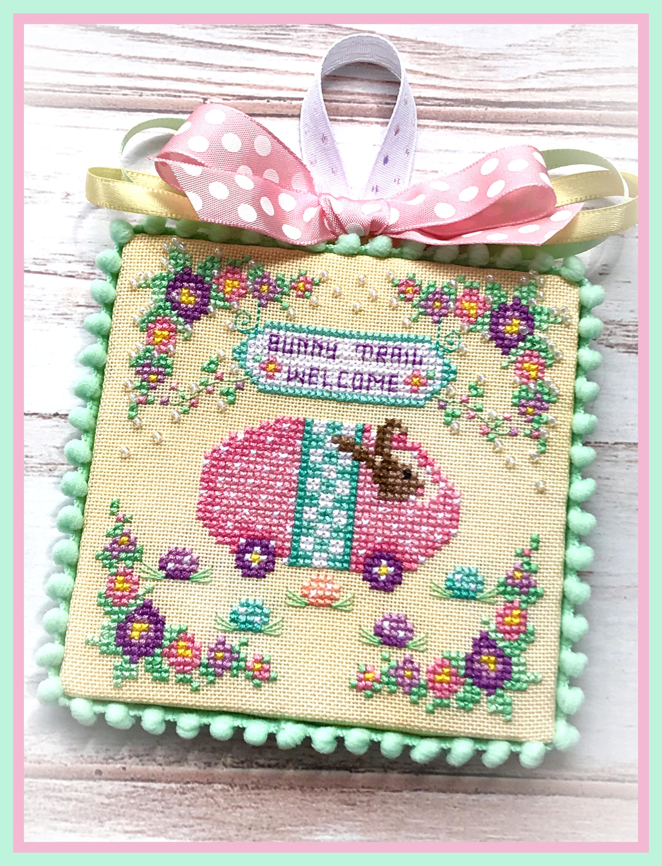 Bunny Trail Welcome - Cross Stitch Pattern