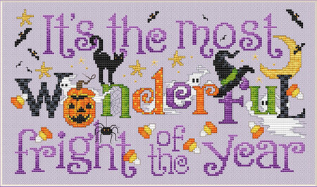 Most Wonderful Fright - Cross Stitch Pattern