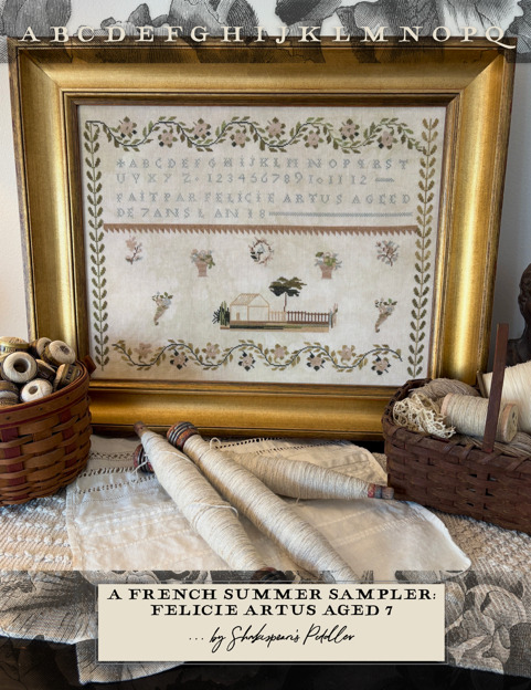 A French Summer Sampler - Cross Stitch Pattern