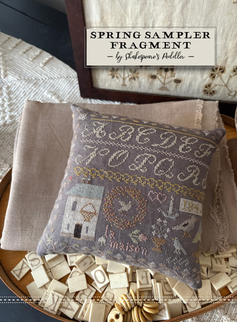 Spring Sampler Fragment - Cross Stitch Pattern