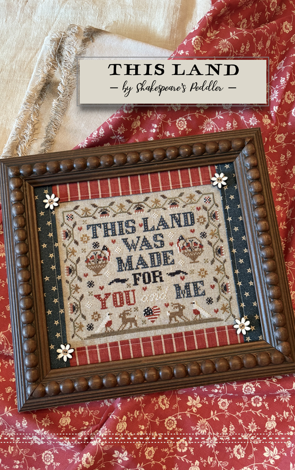 This Land - Patriotic Cross Stitch Pattern
