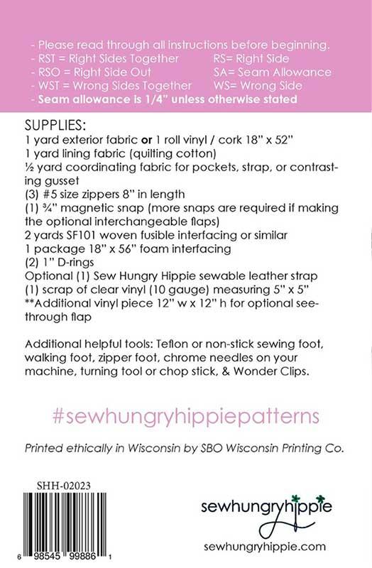 Coffee House Bag - Sewing Pattern