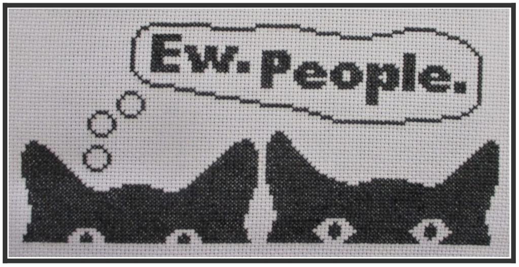 Ew. People. - Cross Stitch Pattern