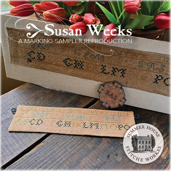 Susan Weeks Marking Sampler - Cross Stitch Pattern